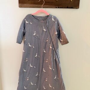 Gunamuna Goose Pattern Long Sleeve Sleep Sack
